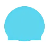 Шапочка для плавания BIG BRO cap-55 голубая Шапочка для плавания BIG BRO cap-55 голубая от магазина Супер Спорт